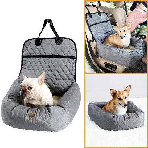 2 In 1 Pet Dog Carrier Folding Car Seat - Daring Pet