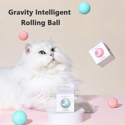 Cat Gravity Intelligent Rolling Ball - Daring Pet