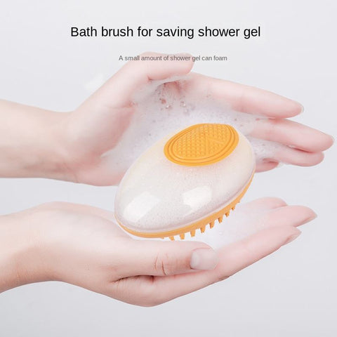 Dog Cat Bath Brush 2-in-1 Pet SPA Massage Comb Soft Silicone Pets Shower Hair Grooming Cmob Dog Cleaning Tool Pet Products Daring Pet