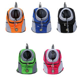 Pet Dog Carrier Carrier For Dogs Backpack Out Double Shoulder Portable Travel Outdoor Carrier Bag Mesh - Daring Pet